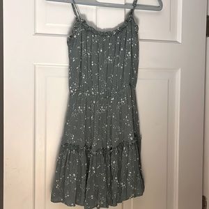 La hearts by Pacsun green floral dress